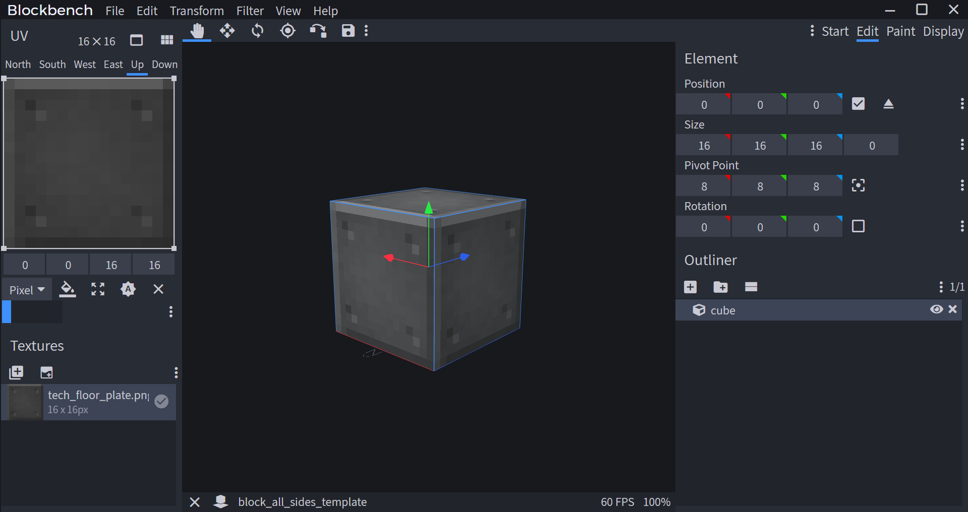 blockbench export json